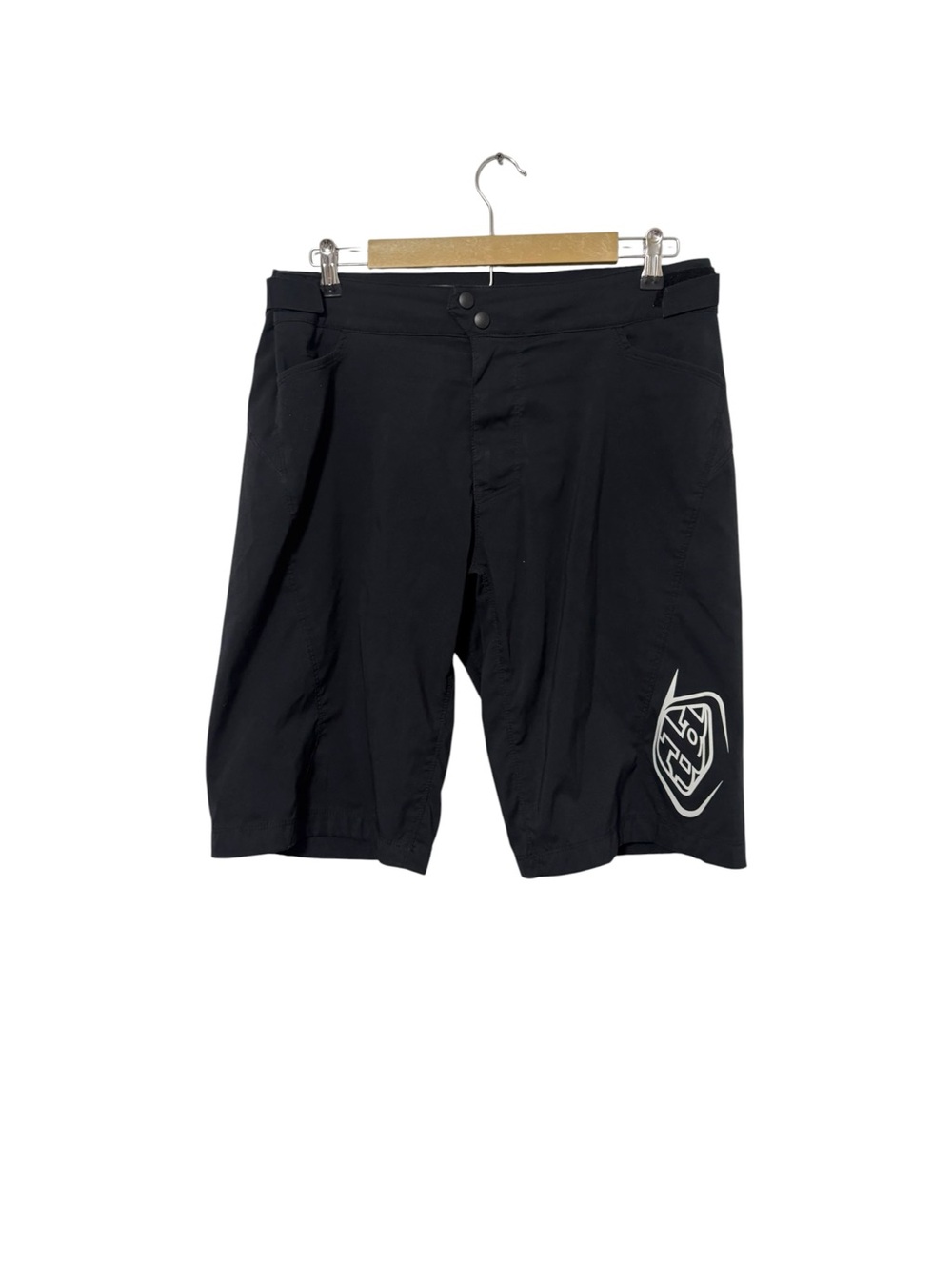 Troy Lee Designs Size 36 Black Flowline Shorts Active MTB Riding Bicycle Racing